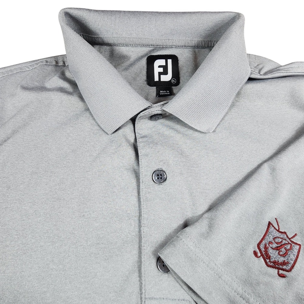 FootJoy Mens Golf Polo Shirt Performance Two Tone Athletic XL